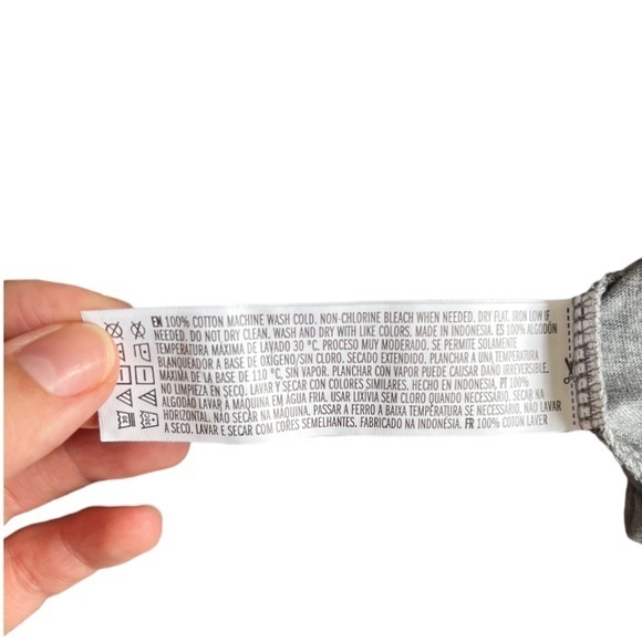 NWT Forever 21 w purpose grey v neck tee‎ Sz M - Picture 7 of 7